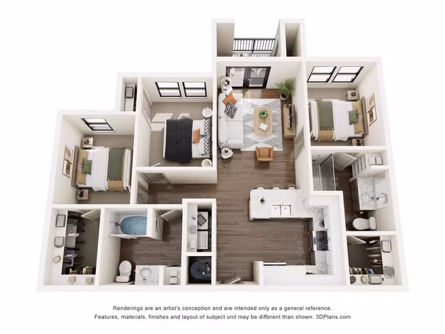 Unit 7207 7207 floor plan